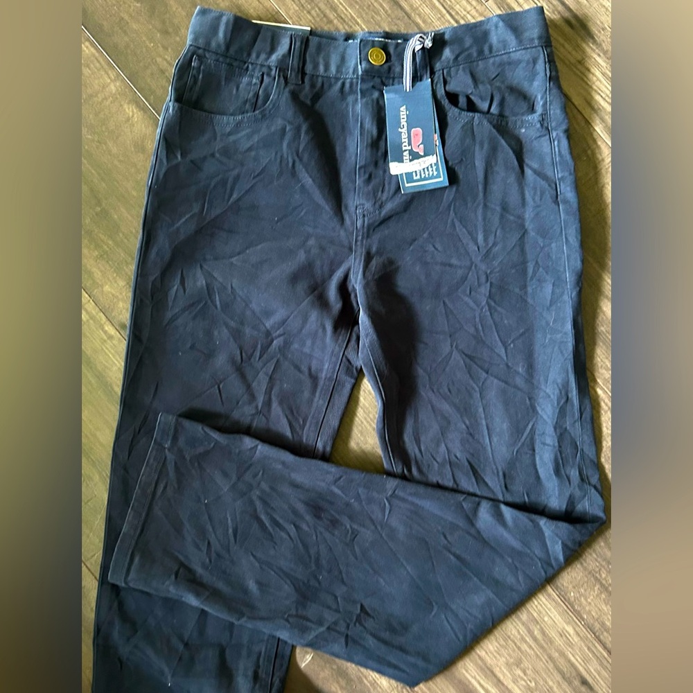 VINEYARD VINES boys size 14 navy pants